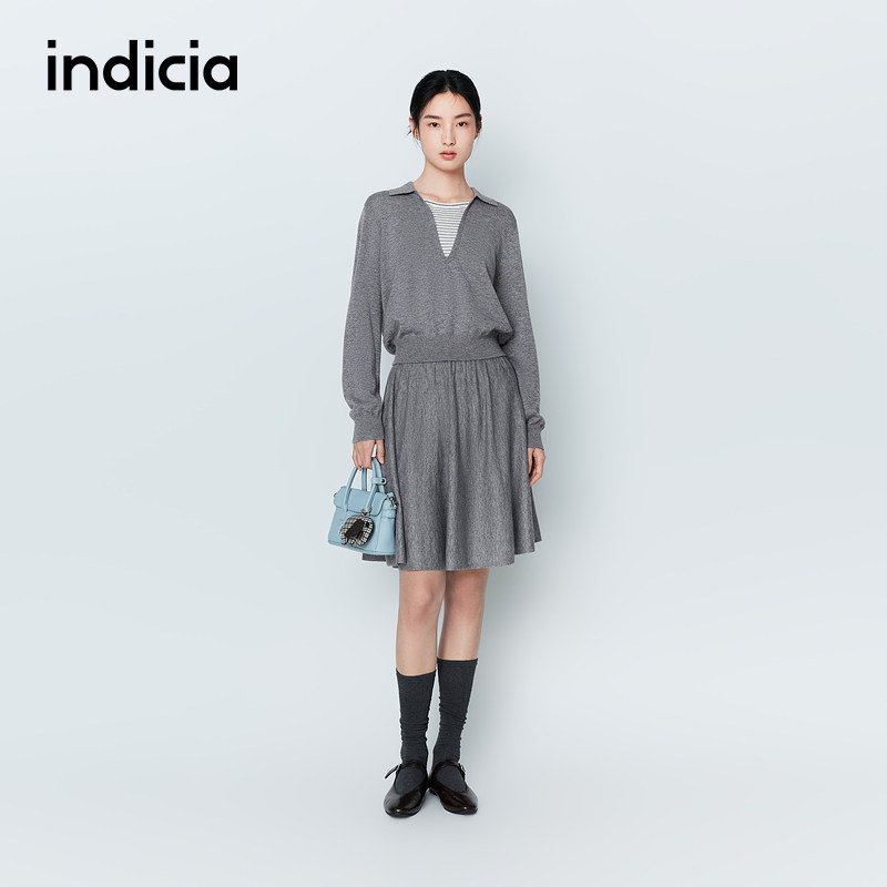 indicia标记商场同款26春季新款女装两件套针织衫女套装L2A6TZ007