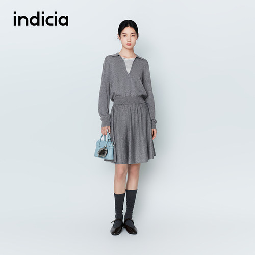 indicia标记商场同款26春季新款女装两件套针织衫女套装L2A6TZ007