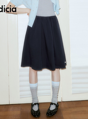 indicia标记商场同款26夏季新款女装半身裙短款A字裙子L2B6QZ121F