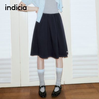 indicia标记商场同款26夏季新款女装半身裙短款A字裙子L2B6QZ121F