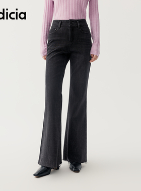indicia标记商场同款2025秋冬季新款女装牛仔裤休闲裤F2D5NK482C