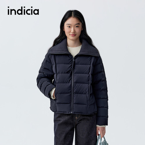 indicia标记商场同款25冬季新款女装羽绒服外套F2D5YR645C