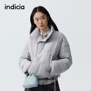 indicia标记商场同款2025冬季新款女装羽绒服短款外套F2D5YR517N
