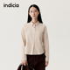 25秋冬季 女装 纯棉衬衫 indicia标记商场同款 磨毛柔软长袖 L2D5CS299