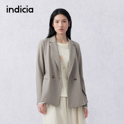 indicia标记商场同款2026春季新款女装小西装外套F2B6XZ186C