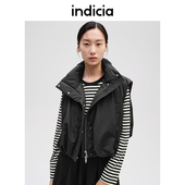 indicia标记商场同款 简约百搭保暖羽绒马甲F2D4YR658N 款 女装 冬季