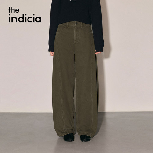 indicia标记商场同款2026冬季新款女装纯棉休闲牛仔裤L2D6NK319Z