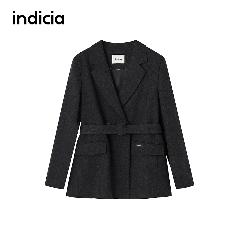 indicia标记商场同款2025秋冬新款女装西装外套F2D5XZ534C