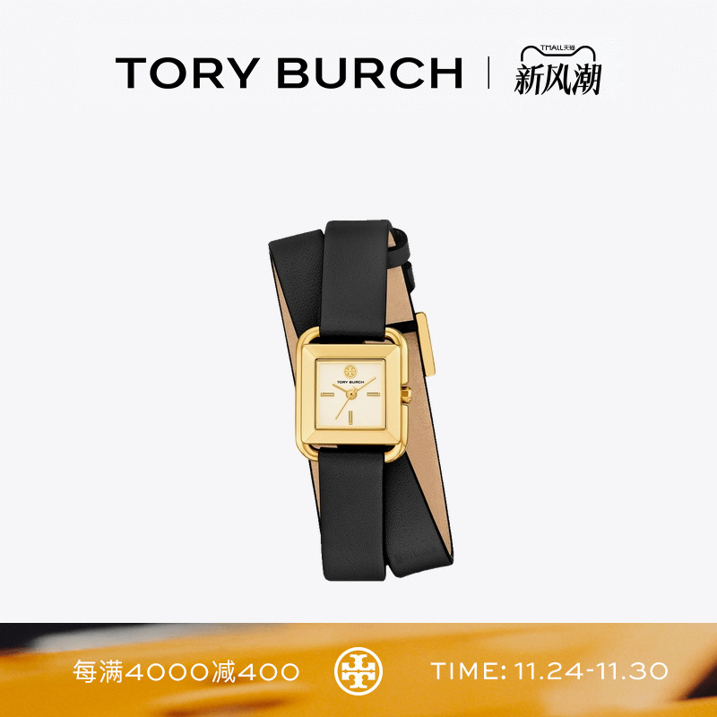TORY BURCH 汤丽柏琦 KIRA 小号双圈腕表手表 TBW6026