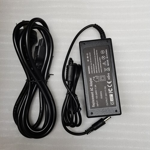 TSC TTP244Plus243E342E pro条码打印机24V2A/3A2.5A电源适配器线