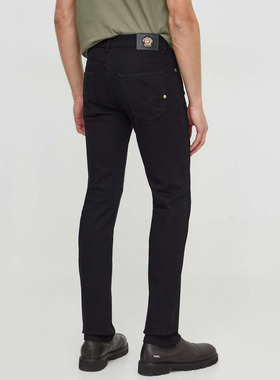 Versace/范思哲VJ 男士奢潮金标修身长裤牛仔裤 78GAB5D0 CDW00