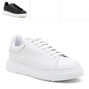 时尚 男士 真皮小白鞋 休闲鞋 XF768 Armani X4X264 阿玛尼EA