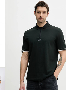 Armani/阿玛尼AX 男士潮牌时尚休闲短袖POLO衫 XM000221 AF10366