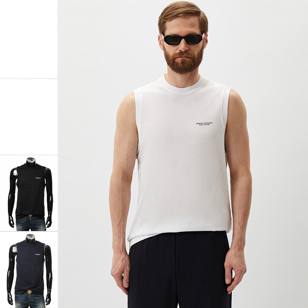Armani/阿玛尼男士无袖T恤背心