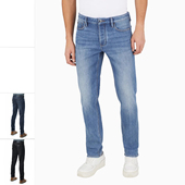 阿玛尼EA 6D1J75 男士 鹰标修身 Armani 牛仔裤 时尚 水洗长裤 1DRPZ