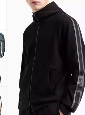 Armani/阿玛尼EA7 男士休闲时尚简约开衫卫衣 7M000142 AF12660