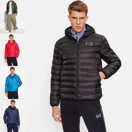 阿玛尼EA7加厚保暖羽绒服