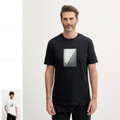 阿玛尼AX T恤 男士 Armani 时尚 简约印花休闲短袖 XM000753 AF10361