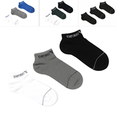 EM000550 Armani AF12276 鹰标3双装 简约短筒袜子 阿玛尼EA 男士