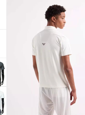 Armani/阿玛尼EA7 男士鹰标网球运动短袖POLO衫 7M000191 AF13761
