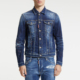 奢潮做旧水洗牛仔夹克外套S74AM1601 DSQUARED2 D2次方男士 S30664