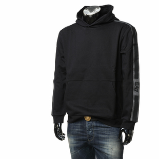 Armani/阿玛尼EA7 男士加厚保暖连帽套头卫衣 7M000146 AF10377