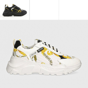 77YA3SC7 Versace 奢华印花潮牌低帮休闲鞋 男士 ZS879 范思哲VJ