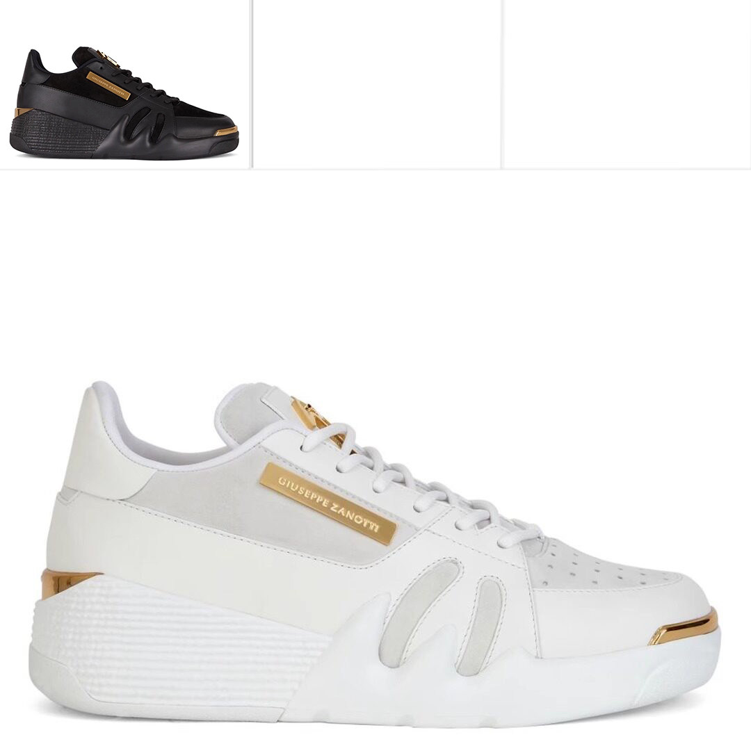 GIUSEPPE ZANOTTI GZ 男士金扣真皮时尚潮流低帮休闲鞋 RM10042,流行男鞋,时尚休闲鞋,淘宝优惠券,粉丝福利购,淘宝优惠卷