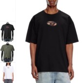 T恤A15180 Diesel迪赛 0NIAX 时尚 潮牌3D镂空宽松短袖 男女款 男士