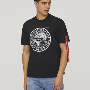 Militare 纯棉短袖 AM空军 时尚 T恤241TS2208J635 男士 Aeronautica