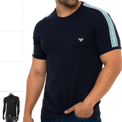 Armani/阿玛尼EA男士修身短袖T恤