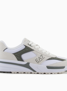 Armani/阿玛尼EA7 男士潮流休闲拼色男鞋低帮鞋 7X000359 AF19081