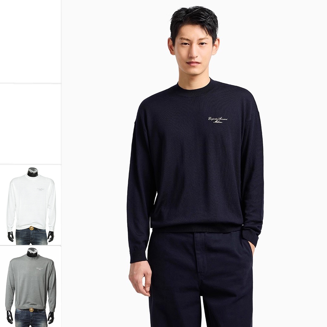 Armani/阿玛尼男士保暖毛衣