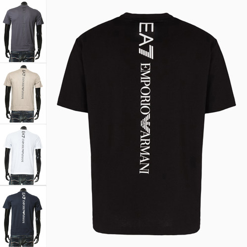 Armani/阿玛尼男士纯棉短袖T恤