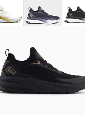 Armani/阿玛尼EA7 男士潮牌时尚鹰标低帮休闲鞋 7X000343 AF18639