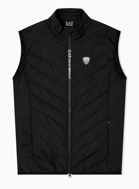 Armani/阿玛尼EA7 男士时尚休闲保暖羽绒服背心外套 8NPQ02 PNE1Z