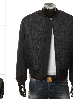 Armani/阿玛尼EA 男士时尚休闲保暖棉夹克外套 6R1B76 1NIJZ