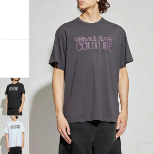 奢潮时尚 男士 休闲圆领短袖 T恤 CJ00E Versace 79GAHE05 范思哲VJ