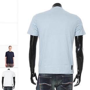 时尚 男士 鹰标丝光棉短袖 T恤 AF13669 Armani EM000983 阿玛尼EA