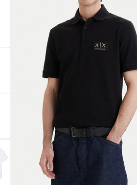 Armani/阿玛尼AX 男士潮牌时尚休闲短袖POLO衫 XM002231 AF10366