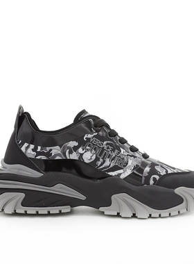 Versace/范思哲VJ 男士时尚奢潮印花低帮休闲鞋 79YA3SIB ZSC90