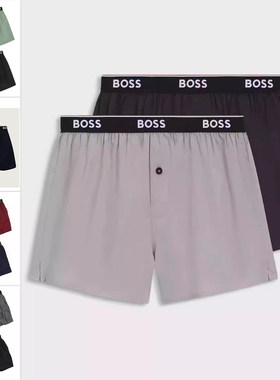 HugoBoss黑标男士平角内裤