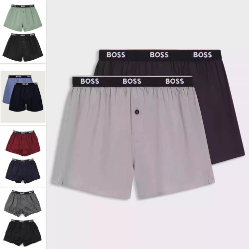 HugoBoss黑标男士平角内裤