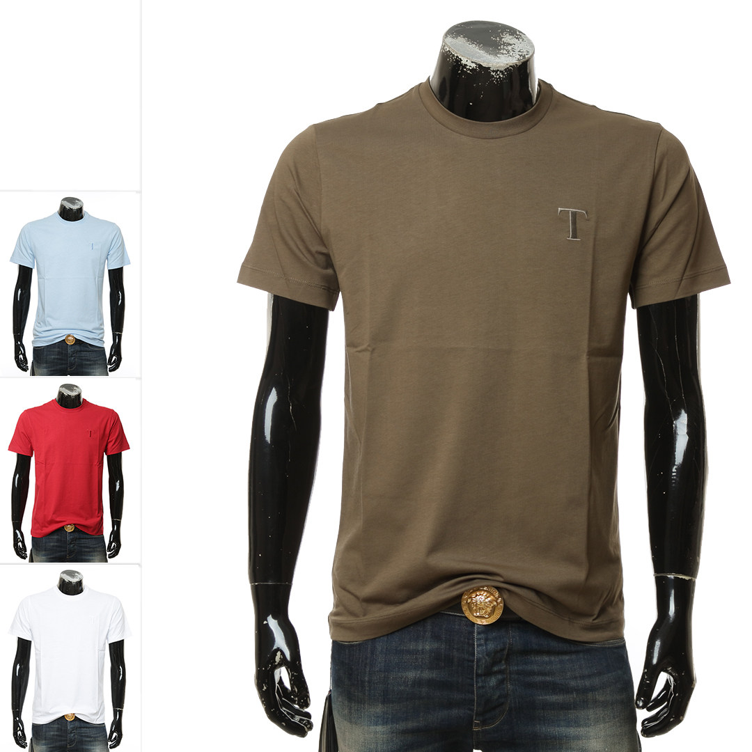 trussardi 楚萨迪 男士简约时尚短袖圆领t恤 52t00734 1t006331