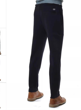 Armani/阿玛尼EA 男士时尚简约鹰标长裤休闲裤 8N1PD8 1JHSZ