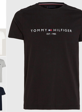 Tommy Hilfiger 汤米·希尔费格 男士时尚纯棉短袖T恤 MW0MW11465