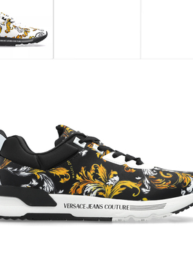 Versace/范思哲VJ 男士奢潮巴洛克印花低帮休闲鞋 78YA3SA1 ZSC64