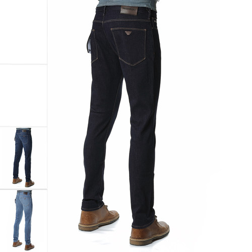 Armani/阿玛尼男士修身牛仔裤