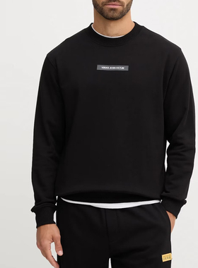 Versace/范思哲 VJ 男士潮牌纯棉简约圆领套头卫衣79GAIT02 CF01T