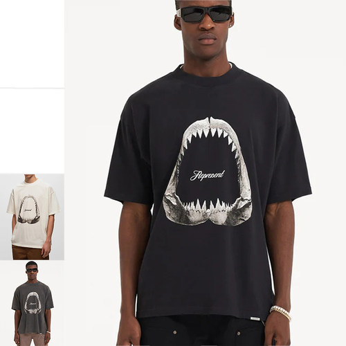 REPRESENT男士圆领短袖T恤